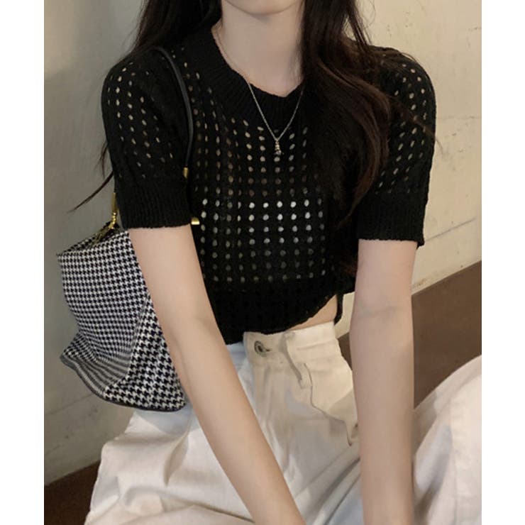 冬新作 サマーニット ショート丈 | ShopNikoNiko | 詳細画像11 