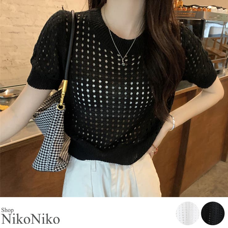 冬新作 サマーニット ショート丈 | ShopNikoNiko | 詳細画像1 