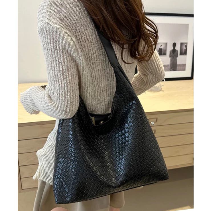 冬新作 編み込み風 PUレザー | ShopNikoNiko | 詳細画像8 