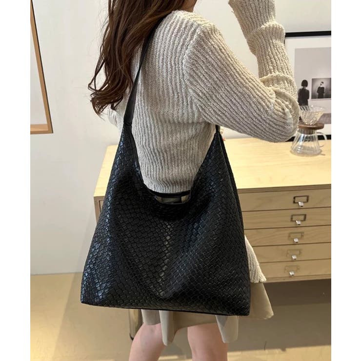 冬新作 編み込み風 PUレザー | ShopNikoNiko | 詳細画像10 