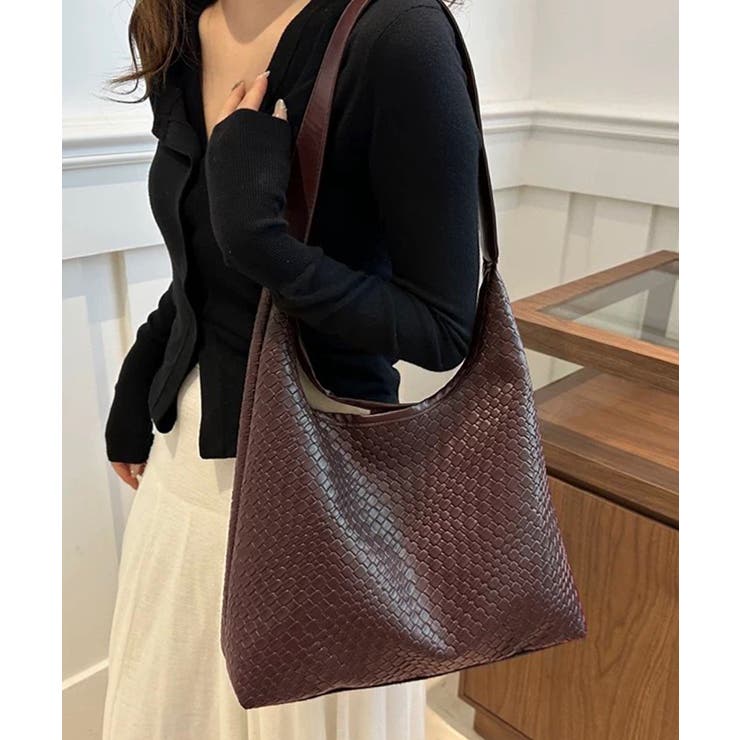 冬新作 編み込み風 PUレザー | ShopNikoNiko | 詳細画像21 