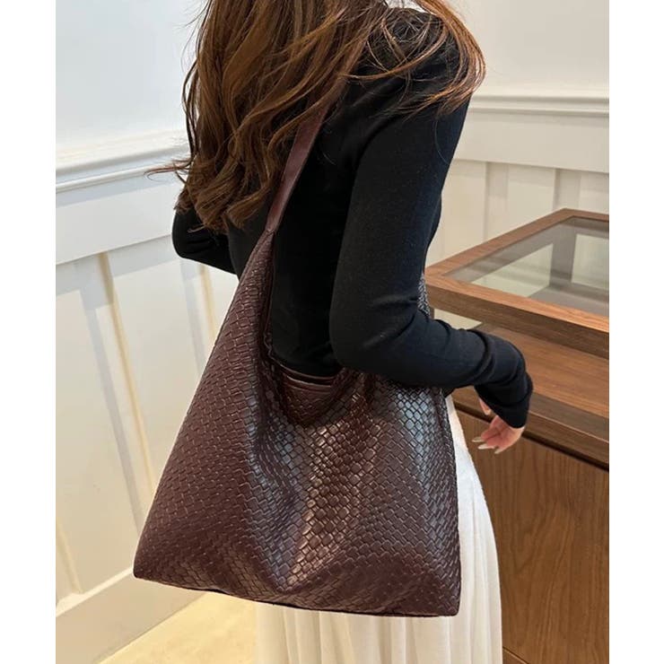 冬新作 編み込み風 PUレザー | ShopNikoNiko | 詳細画像23 