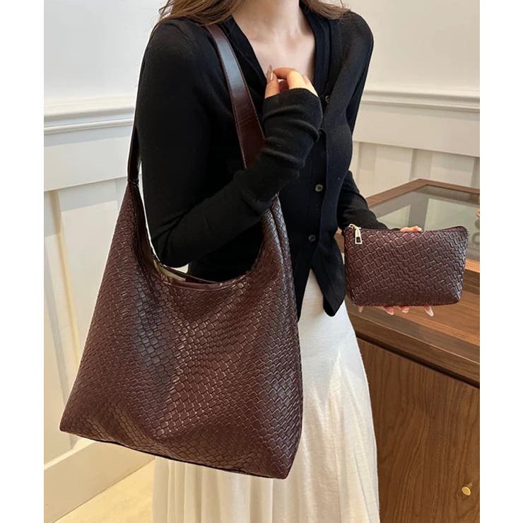 冬新作 編み込み風 PUレザー | ShopNikoNiko | 詳細画像24 