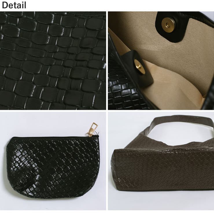 冬新作 編み込み風 PUレザー | ShopNikoNiko | 詳細画像36 