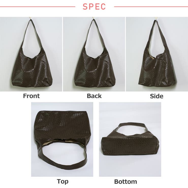 冬新作 編み込み風 PUレザー | ShopNikoNiko | 詳細画像37 