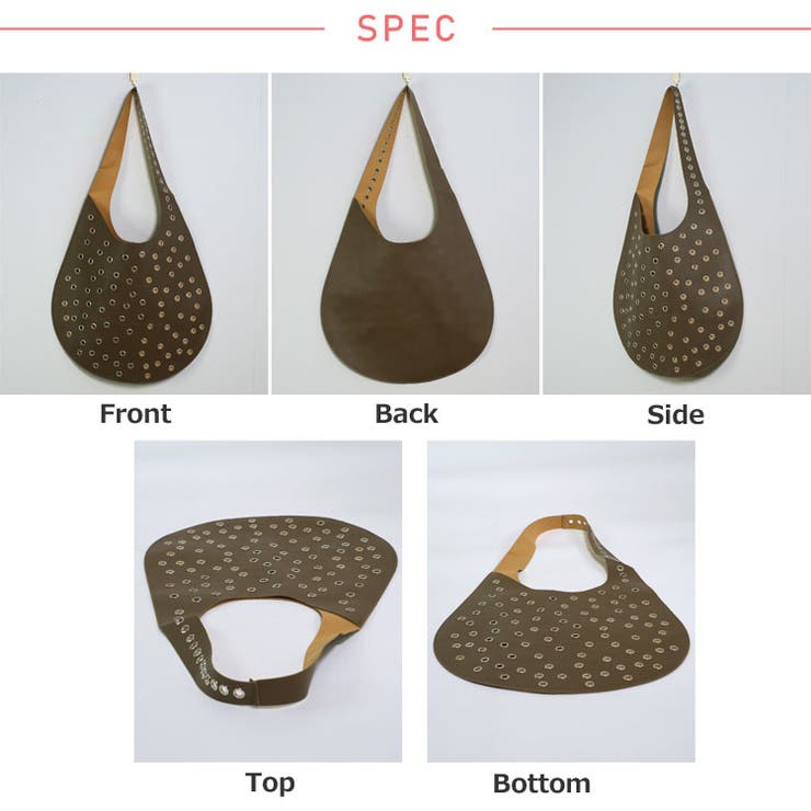 冬新作 ハトメデザイン PUレザー | ShopNikoNiko | 詳細画像36 