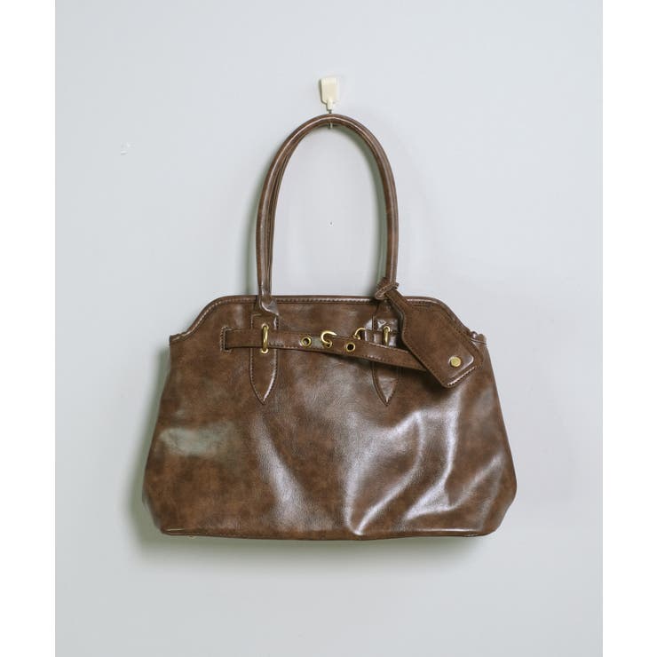 冬新作 ベルトデザイン PUレザートートバッグ | ShopNikoNiko | 詳細画像20 