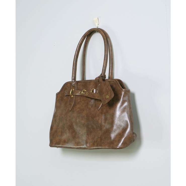 冬新作 ベルトデザイン PUレザートートバッグ | ShopNikoNiko | 詳細画像21 