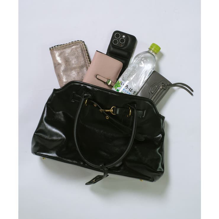 冬新作 ベルトデザイン PUレザートートバッグ | ShopNikoNiko | 詳細画像28 