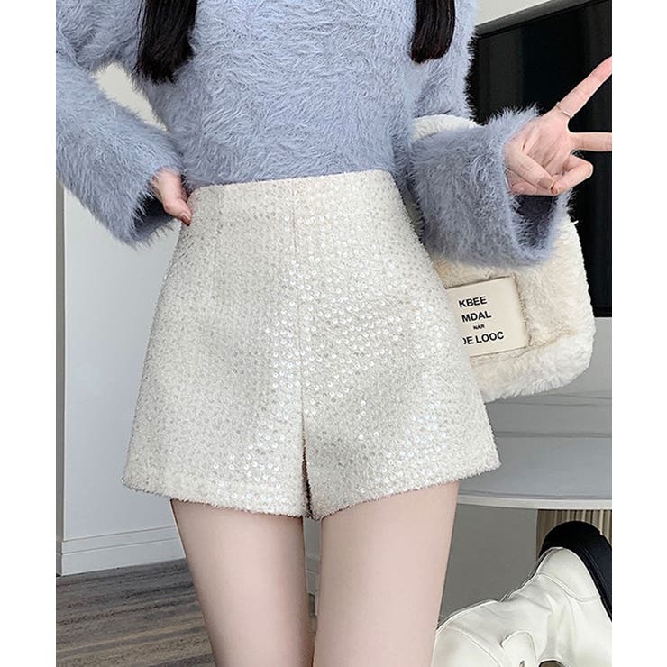 春新作 スパンコール ハイウエスト | ShopNikoNiko | 詳細画像12 