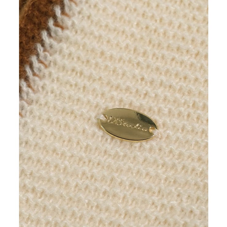 冬新作 バイカラーニット 紐付 | ShopNikoNiko | 詳細画像22 