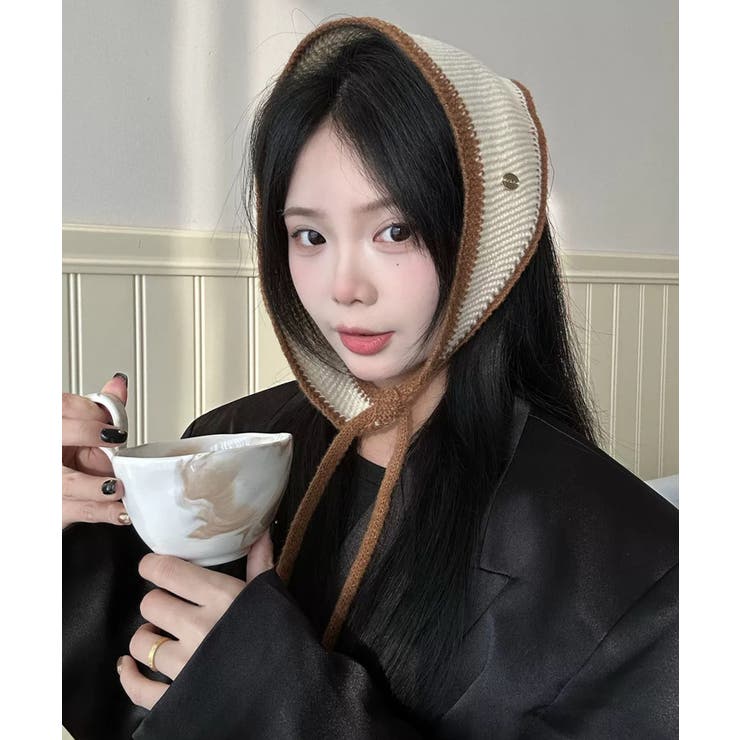 冬新作 バイカラーニット 紐付 | ShopNikoNiko | 詳細画像12 