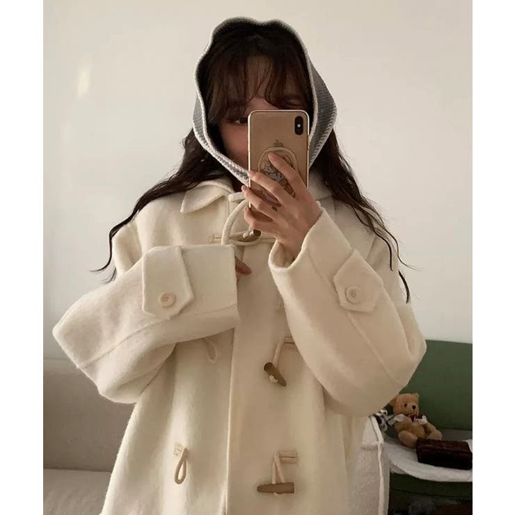 冬新作 バイカラーニット 紐付 | ShopNikoNiko | 詳細画像15 