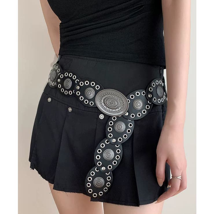 冬新作 ヴィンテージ風 ワイドサークルバックル | ShopNikoNiko | 詳細画像7 