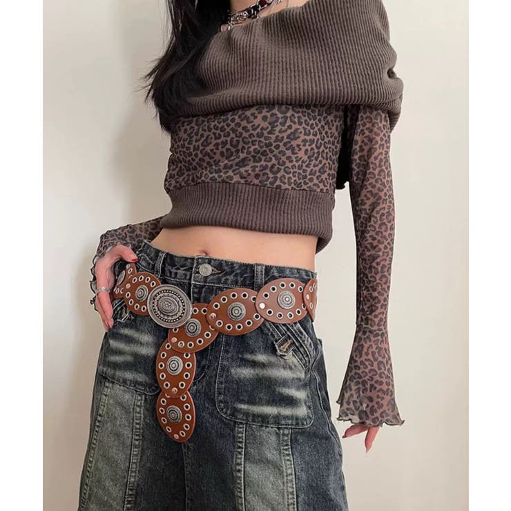 冬新作 ヴィンテージ風 ワイドサークルバックル | ShopNikoNiko | 詳細画像10 