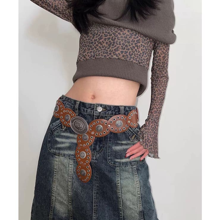 冬新作 ヴィンテージ風 ワイドサークルバックル | ShopNikoNiko | 詳細画像11 