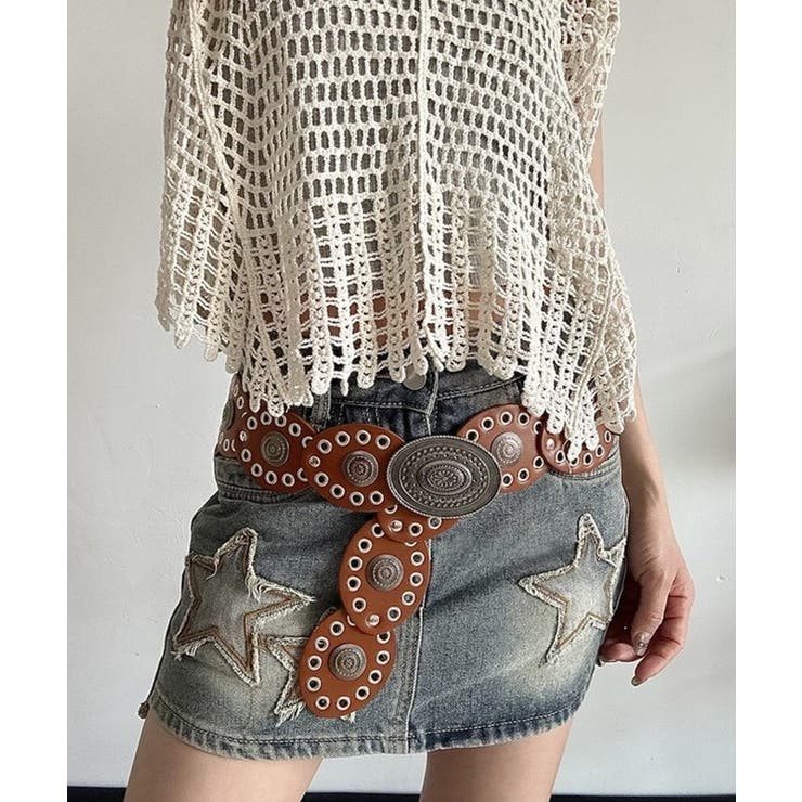 冬新作 ヴィンテージ風 ワイドサークルバックル | ShopNikoNiko | 詳細画像14 