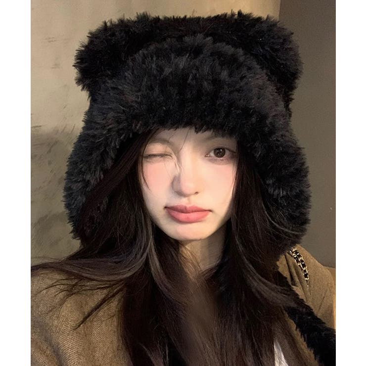 冬新作 耳付き シャギーニット | ShopNikoNiko | 詳細画像10 