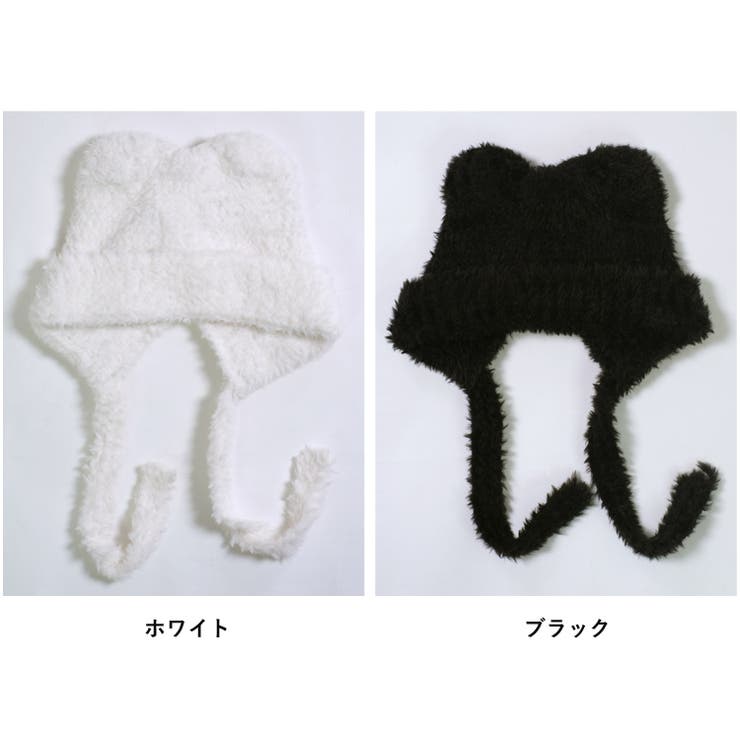 冬新作 耳付き シャギーニット | ShopNikoNiko | 詳細画像2 