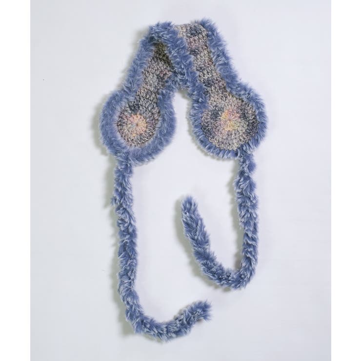 冬新作 フェイクファー カラフルニット編み | ShopNikoNiko | 詳細画像21 