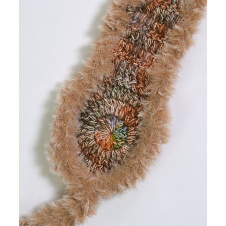 冬新作 フェイクファー カラフルニット編み | ShopNikoNiko | 詳細画像26 