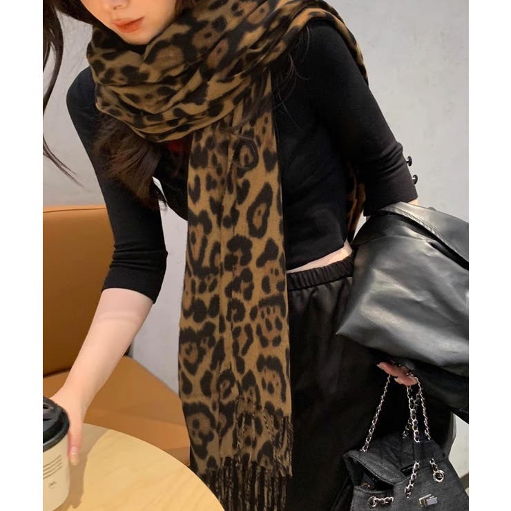 冬新作 レオパード柄 大判 | ShopNikoNiko | 詳細画像9 