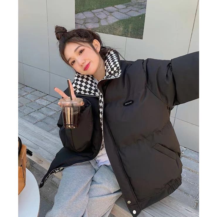 冬新作 ブロックチェック オーバーサイズ | ShopNikoNiko | 詳細画像5 