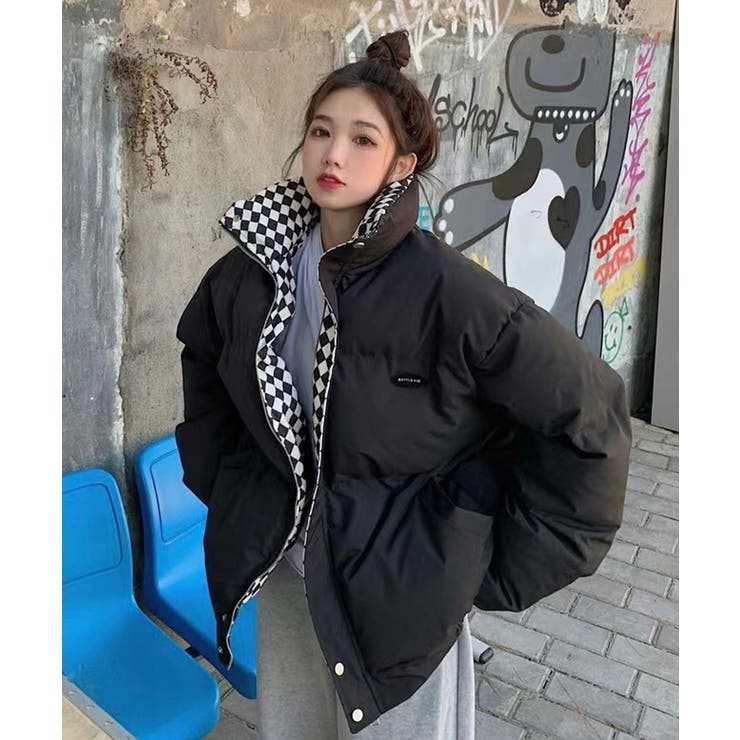 冬新作 ブロックチェック オーバーサイズ | ShopNikoNiko | 詳細画像7 