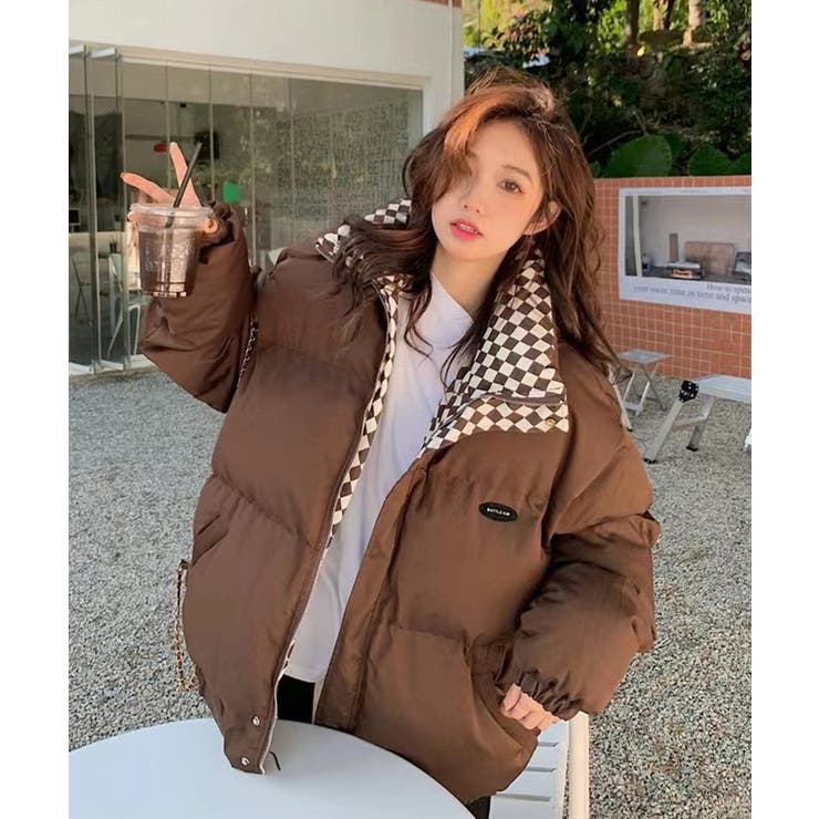 冬新作 ブロックチェック オーバーサイズ | ShopNikoNiko | 詳細画像14 