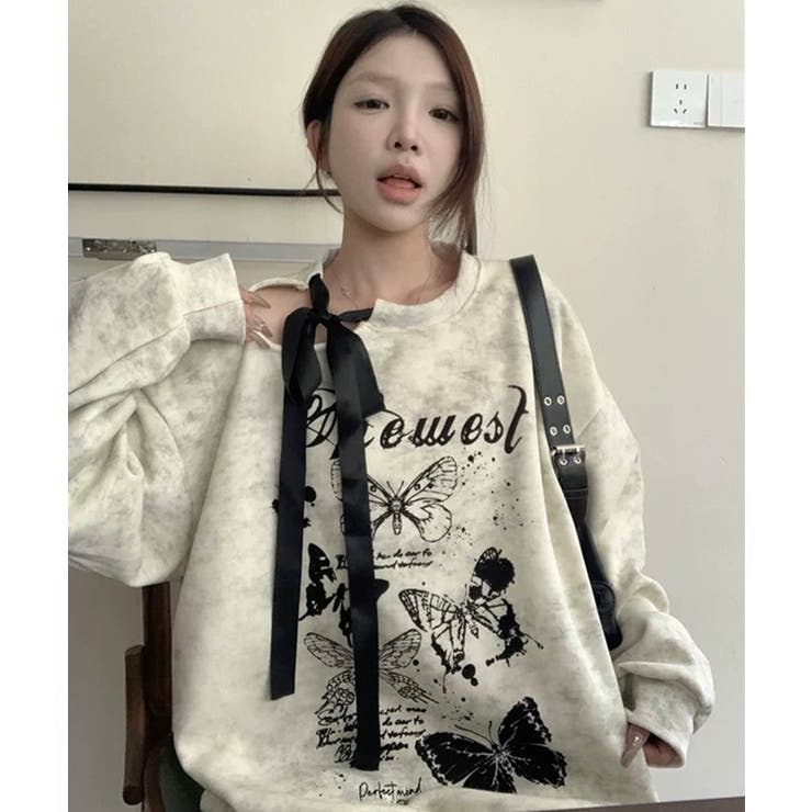 冬新作 バタフライ カットアウトリボン | ShopNikoNiko | 詳細画像7 