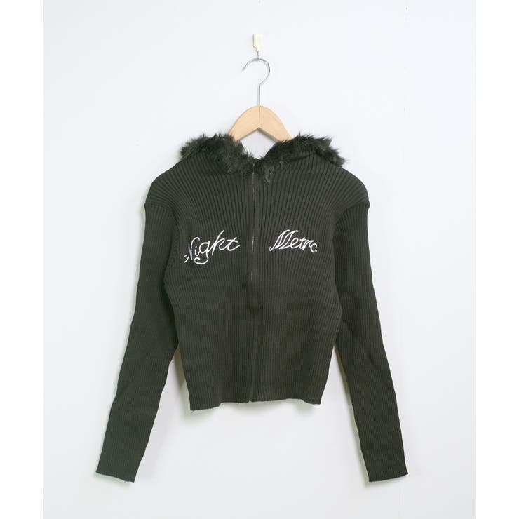 冬新作 ファーフード ショート丈 | ShopNikoNiko | 詳細画像20 