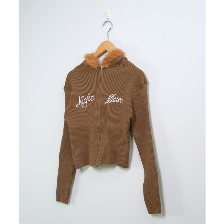 冬新作 ファーフード ショート丈 | ShopNikoNiko | 詳細画像24 