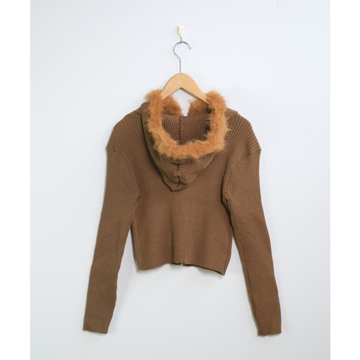 冬新作 ファーフード ショート丈 | ShopNikoNiko | 詳細画像25 