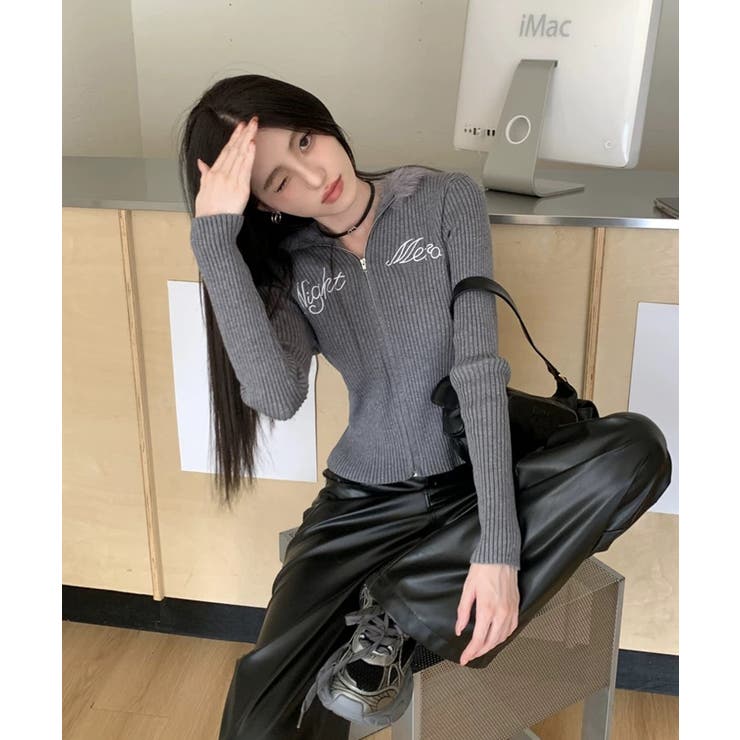 冬新作 ファーフード ショート丈 | ShopNikoNiko | 詳細画像14 