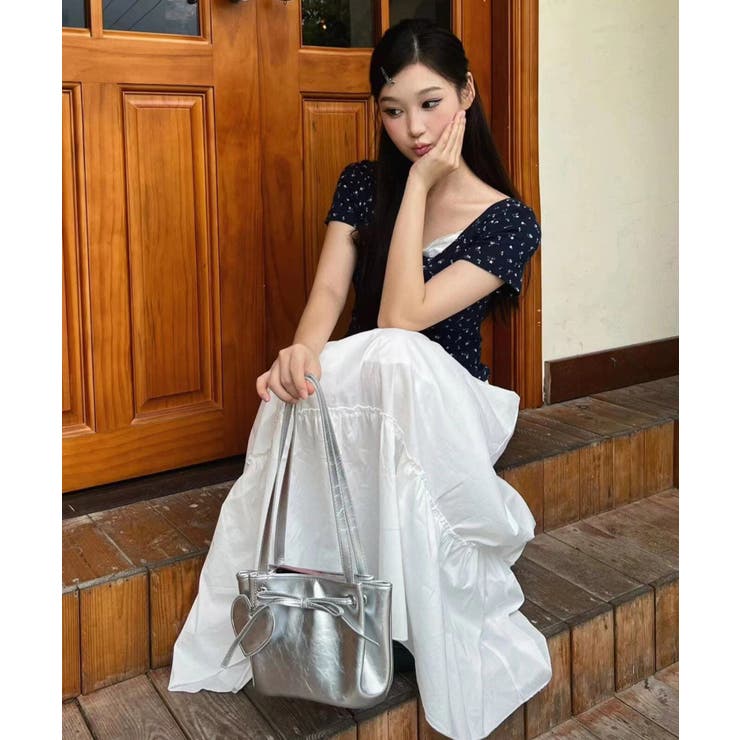 冬新作 フロントリボン メタリックシルバー | ShopNikoNiko | 詳細画像15 