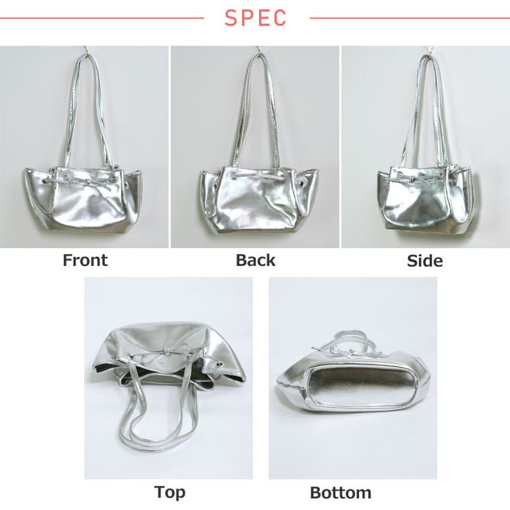 冬新作 フロントリボン メタリックシルバー | ShopNikoNiko | 詳細画像27 