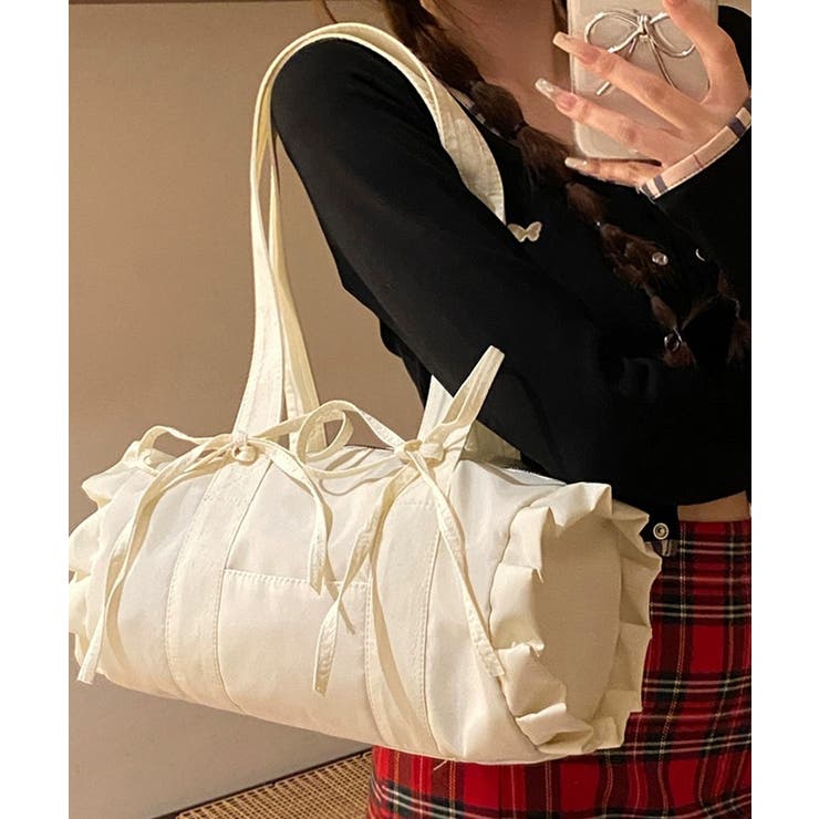 冬新作 リボンフリル ナイロン | ShopNikoNiko | 詳細画像14 