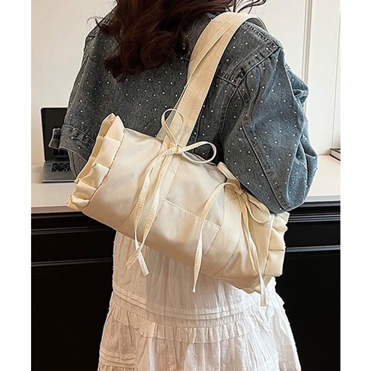 冬新作 リボンフリル ナイロン | ShopNikoNiko | 詳細画像15 