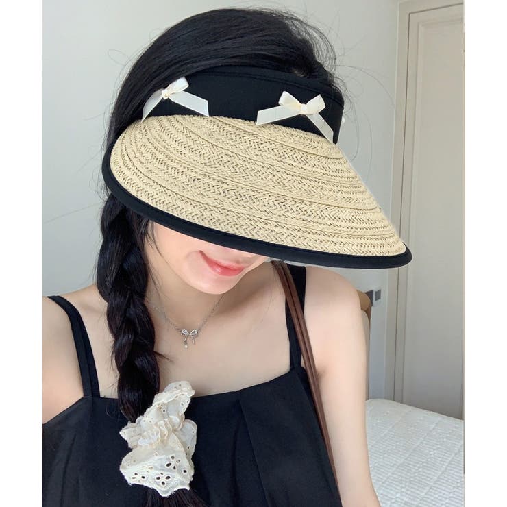 冬新作 リボンモチーフ ペーパーサンバイザー | ShopNikoNiko | 詳細画像7 