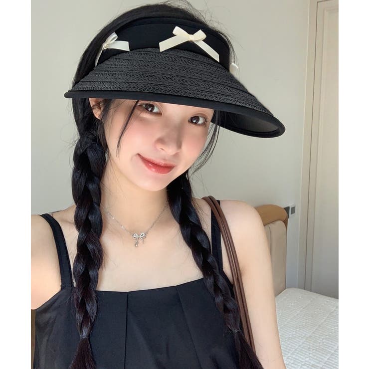 冬新作 リボンモチーフ ペーパーサンバイザー | ShopNikoNiko | 詳細画像12 