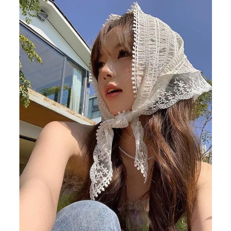 冬新作 レースドッキング バブーシュカ | ShopNikoNiko | 詳細画像5 