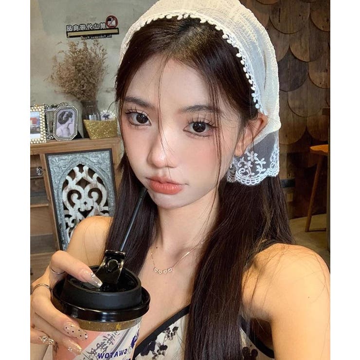 冬新作 レースドッキング バブーシュカ | ShopNikoNiko | 詳細画像9 