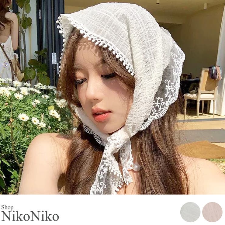 冬新作 レースドッキング バブーシュカ | ShopNikoNiko | 詳細画像1 