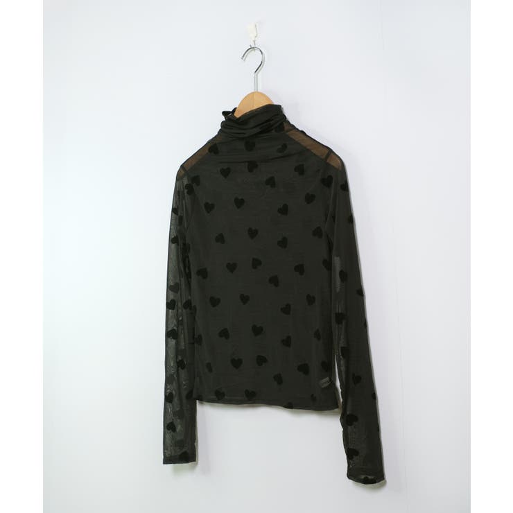 冬新作 ハート柄 タートルネック | ShopNikoNiko | 詳細画像14 