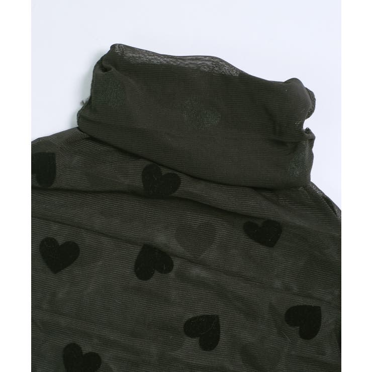 冬新作 ハート柄 タートルネック | ShopNikoNiko | 詳細画像15 