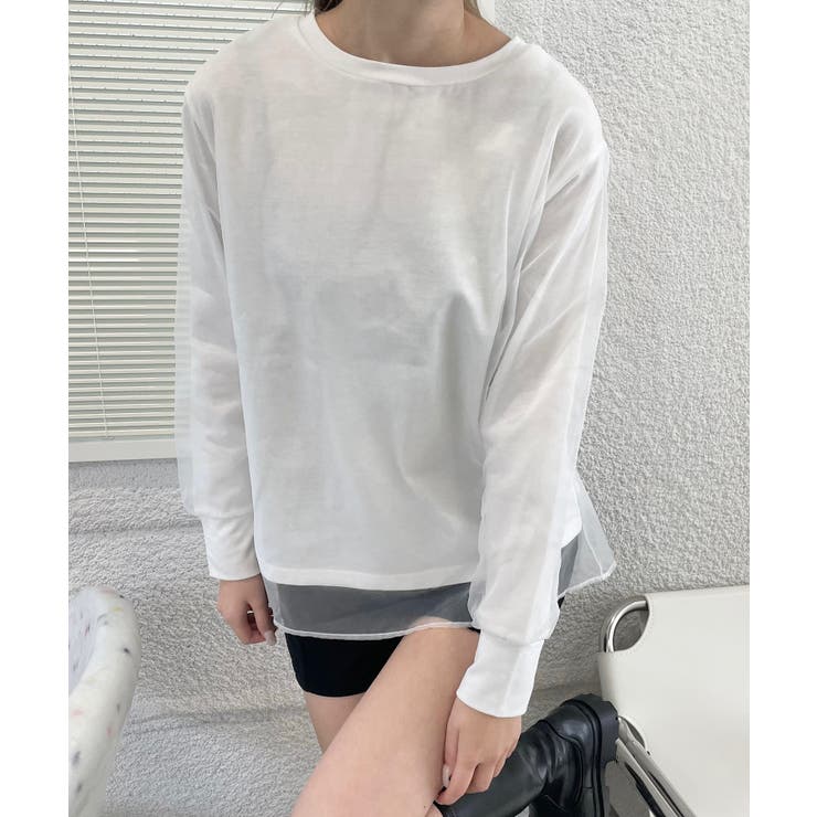 冬新作 シアーレイヤード トップスma | ShopNikoNiko | 詳細画像7 