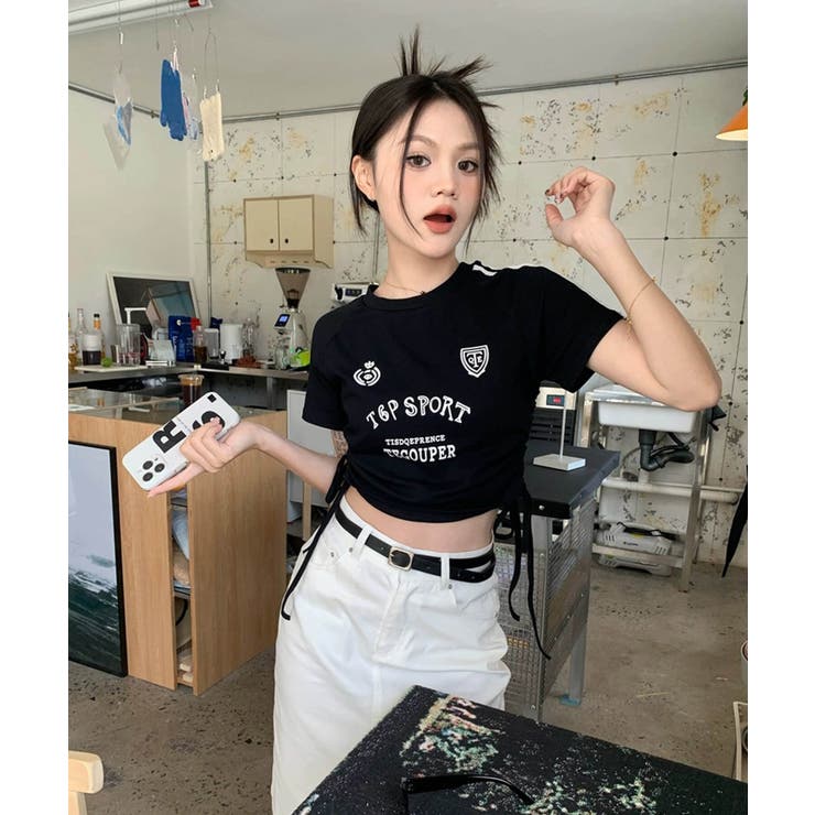 冬新作 ショート丈 袖ライン | ShopNikoNiko | 詳細画像5 