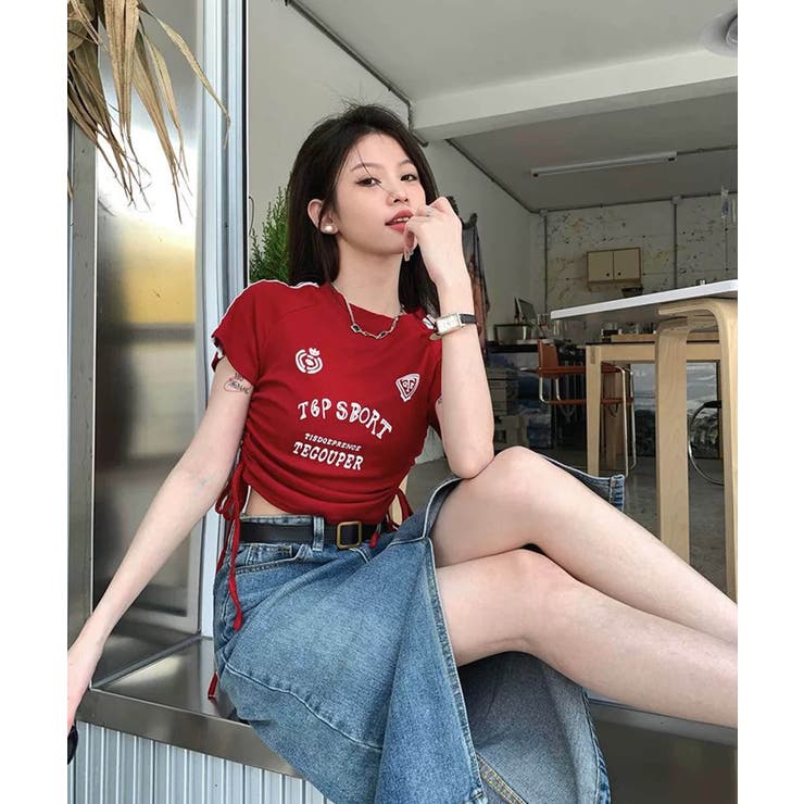 冬新作 ショート丈 袖ライン | ShopNikoNiko | 詳細画像12 