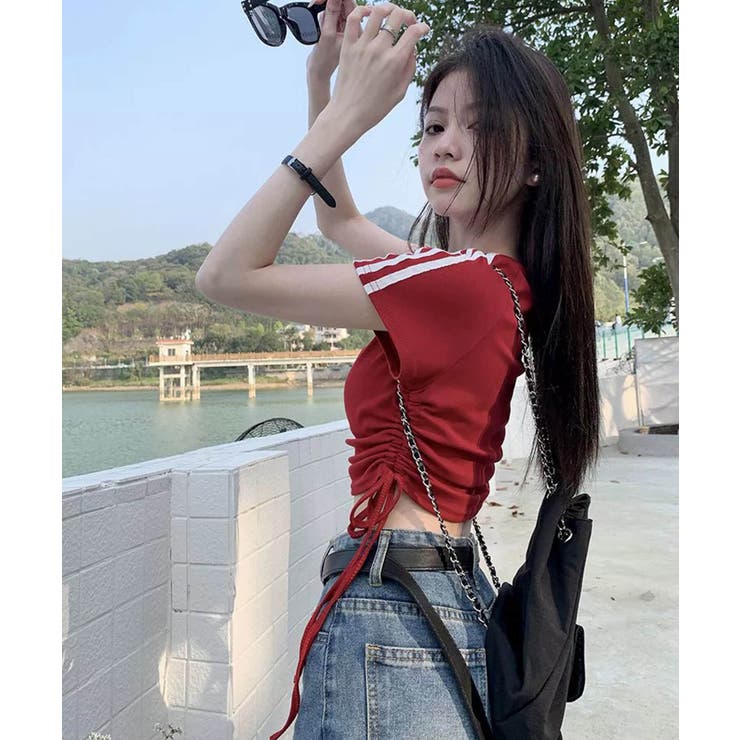 冬新作 ショート丈 袖ライン | ShopNikoNiko | 詳細画像13 