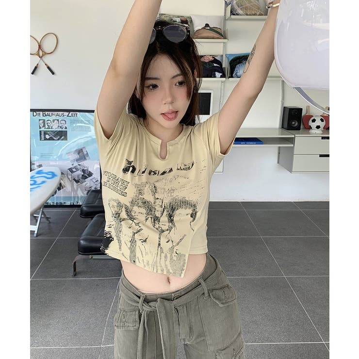 冬新作 スリットネック ショート丈 | ShopNikoNiko | 詳細画像11 